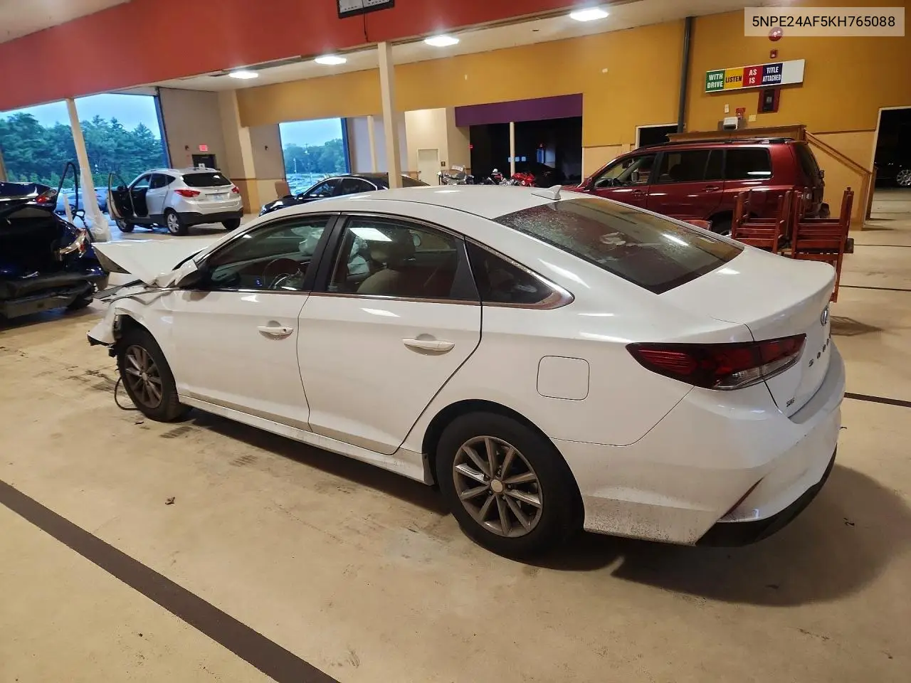 2019 Hyundai Sonata Se VIN: 5NPE24AF5KH765088 Lot: 61287166