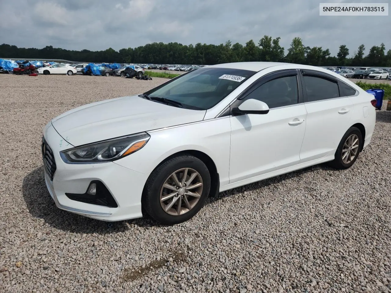 2019 Hyundai Sonata Se VIN: 5NPE24AF0KH783515 Lot: 61374936