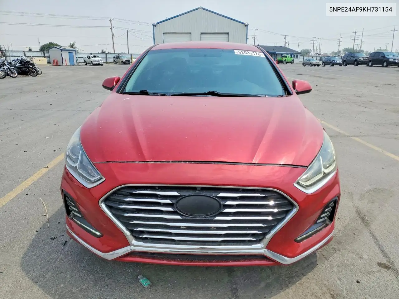 2019 Hyundai Sonata Se VIN: 5NPE24AF9KH731154 Lot: 62035176