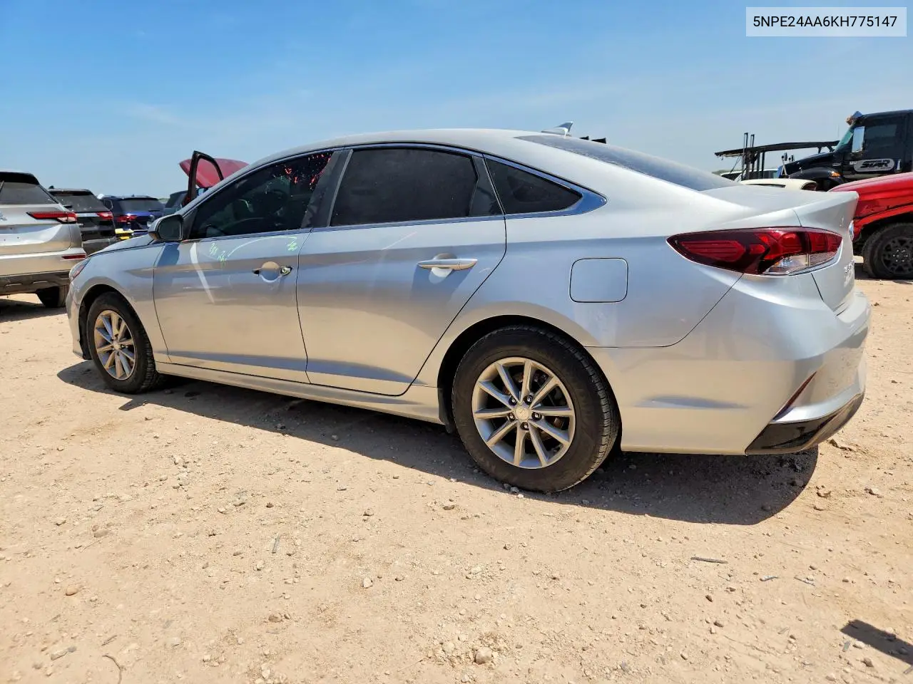 2019 Hyundai Sonata Eco Turbo VIN: 5NPE24AA6KH775147 Lot: 62107936