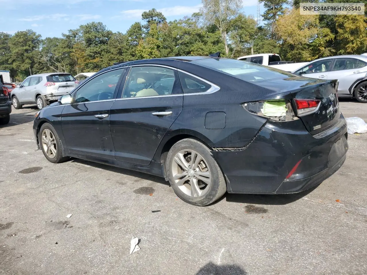 5NPE34AF9KH793540 2019 Hyundai Sonata Limited