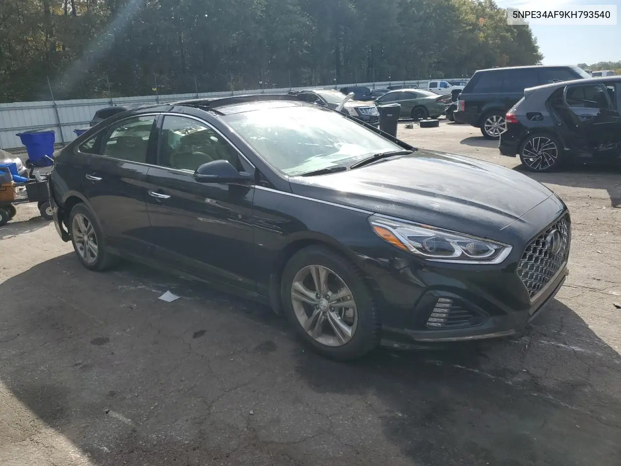 5NPE34AF9KH793540 2019 Hyundai Sonata Limited