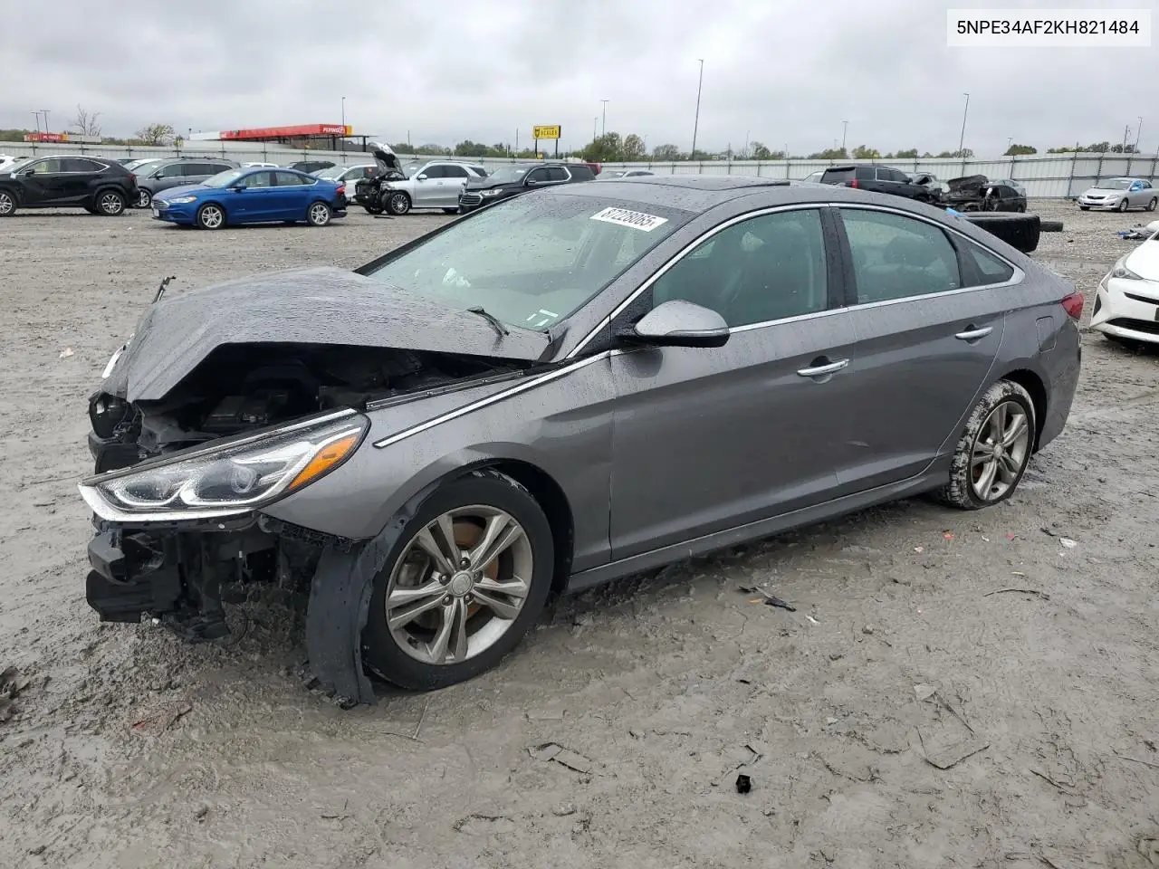 5NPE34AF2KH821484 2019 Hyundai Sonata Limited
