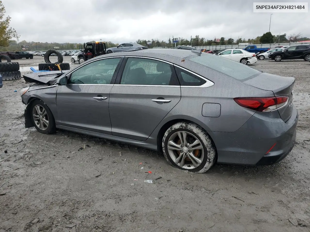 5NPE34AF2KH821484 2019 Hyundai Sonata Limited