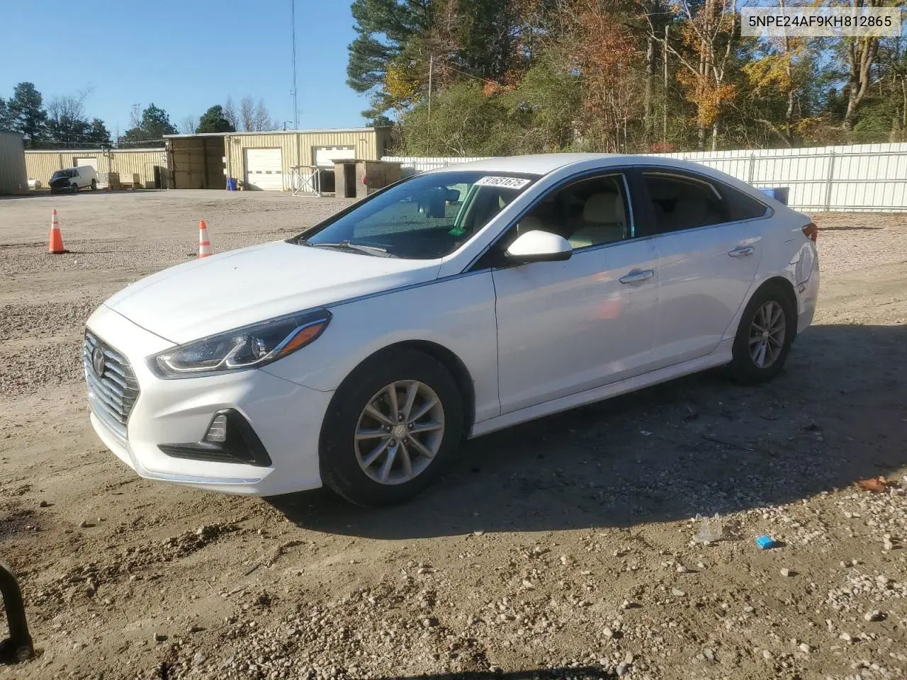 5NPE24AF9KH812865 2019 Hyundai Sonata Se