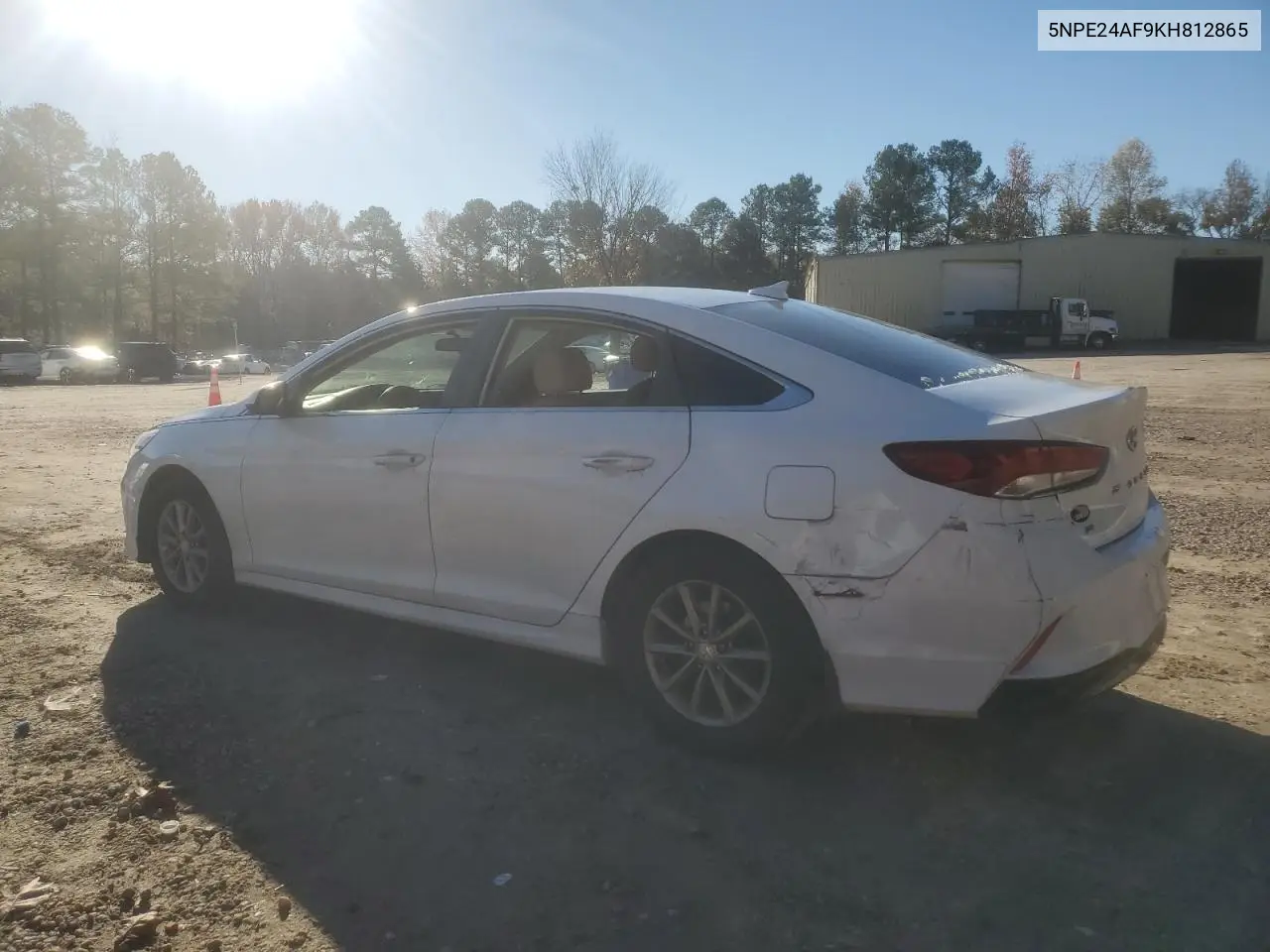 5NPE24AF9KH812865 2019 Hyundai Sonata Se