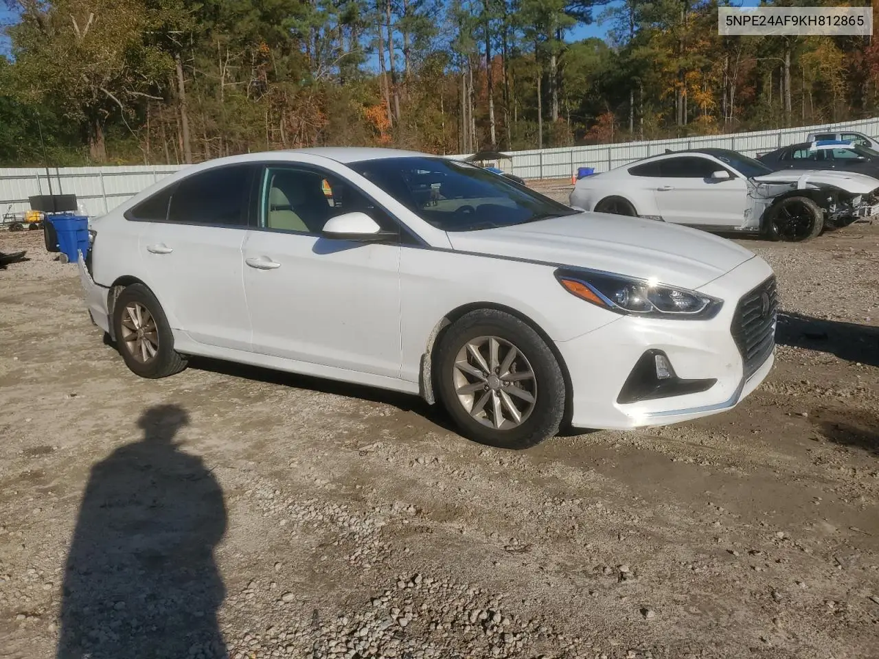 5NPE24AF9KH812865 2019 Hyundai Sonata Se