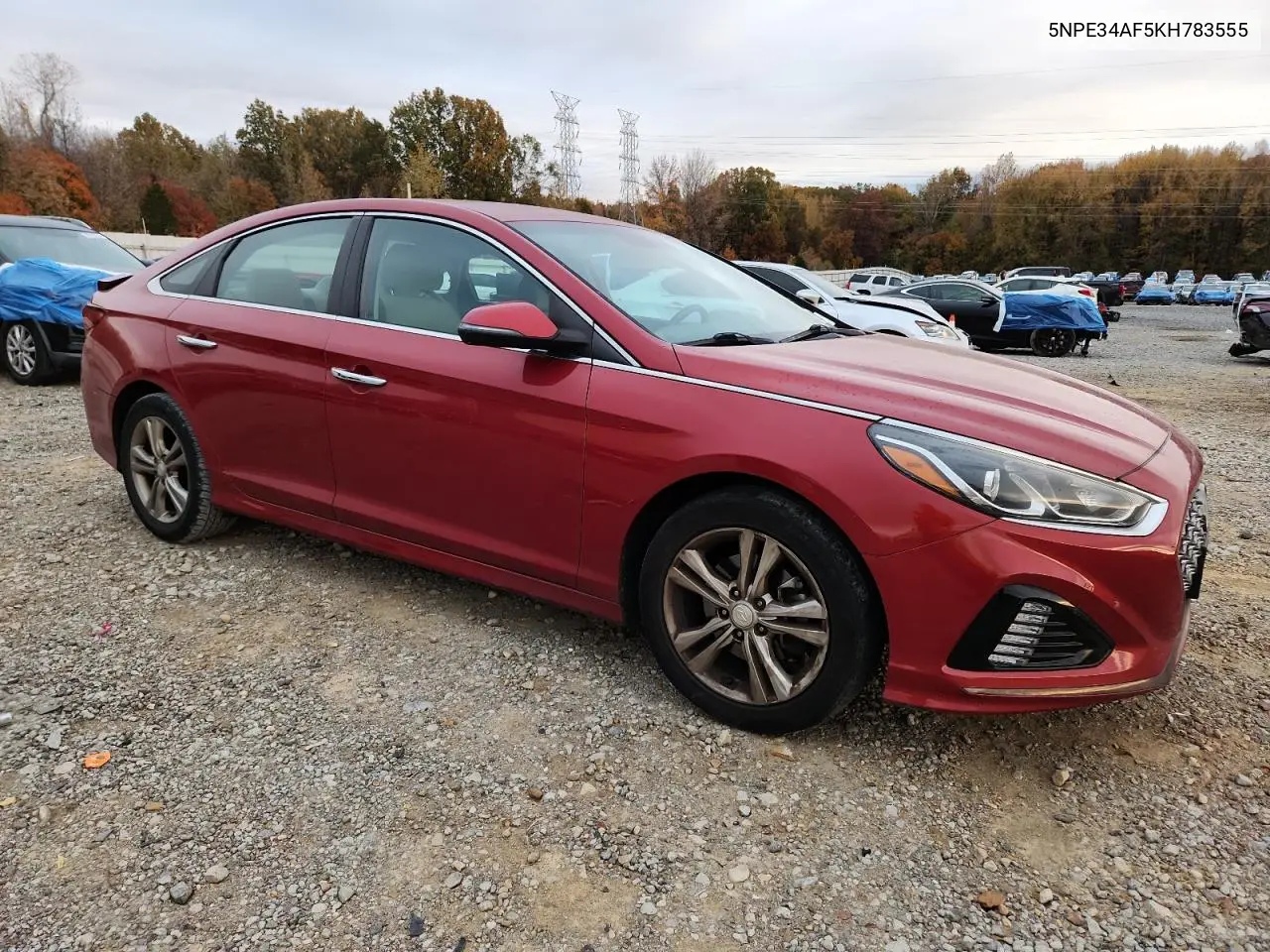 5NPE34AF5KH783555 2019 Hyundai Sonata Limited
