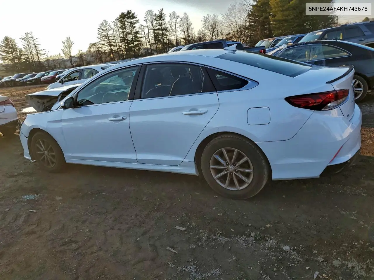 5NPE24AF4KH743678 2019 Hyundai Sonata Se