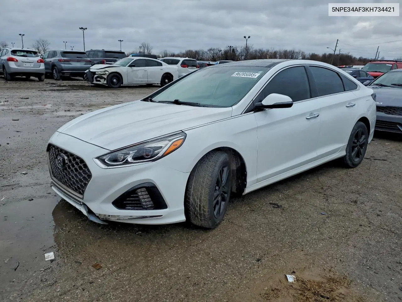 5NPE34AF3KH734421 2019 Hyundai Sonata Limited