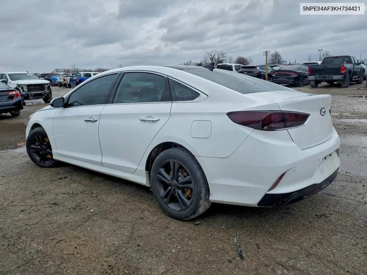 5NPE34AF3KH734421 2019 Hyundai Sonata Limited