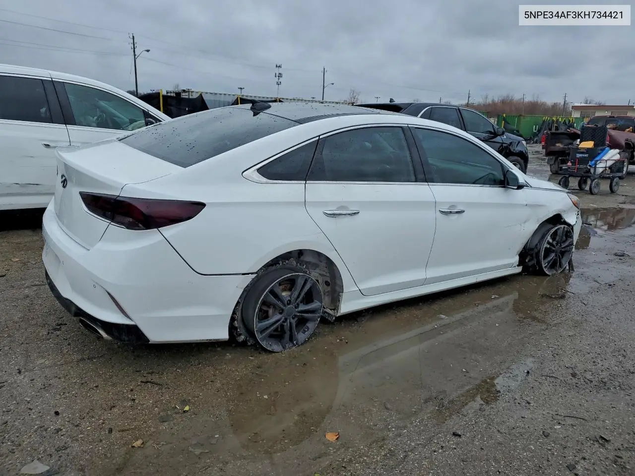 5NPE34AF3KH734421 2019 Hyundai Sonata Limited