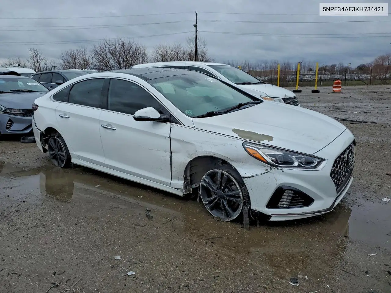 5NPE34AF3KH734421 2019 Hyundai Sonata Limited