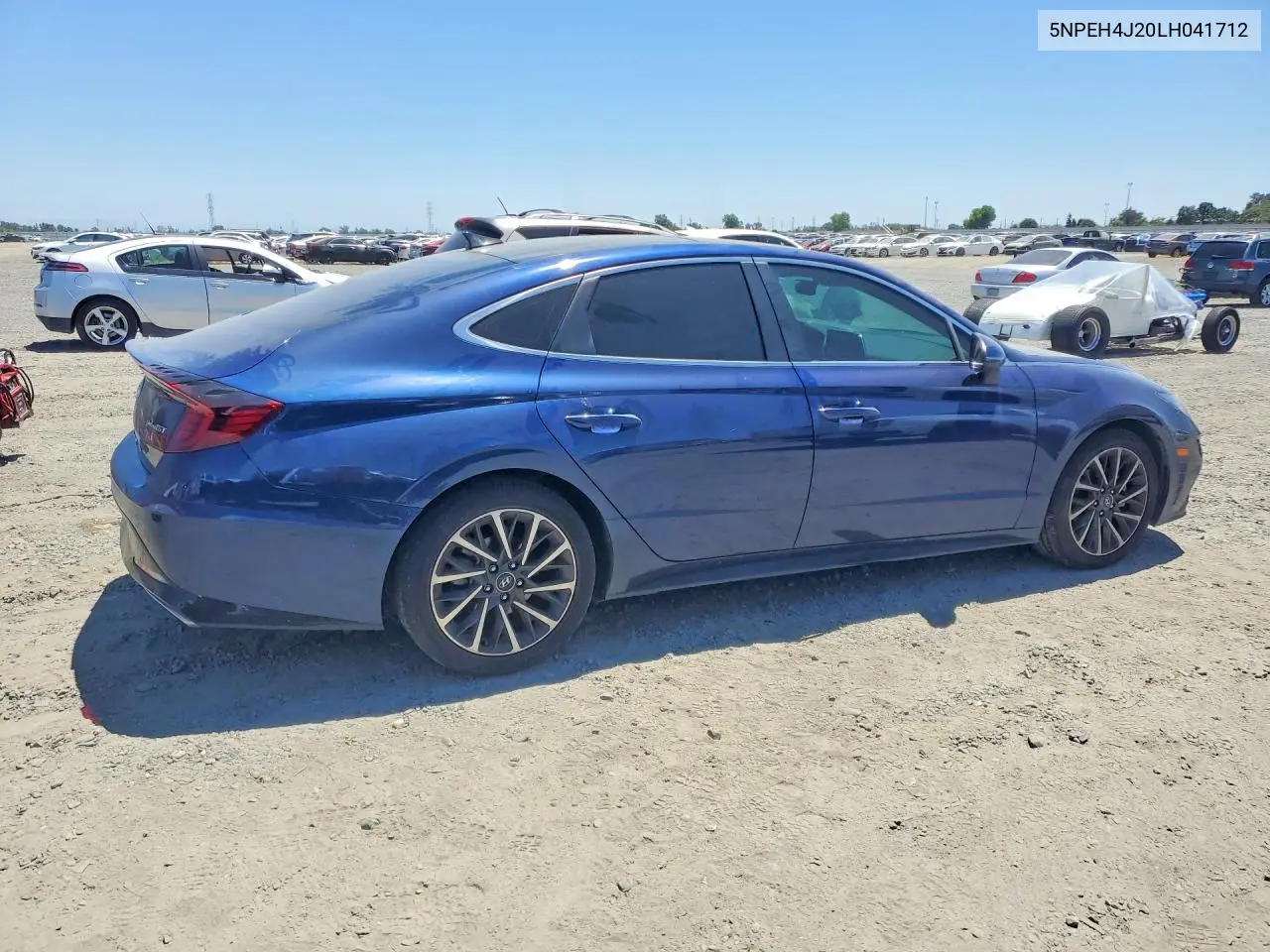 2020 Hyundai Sonata Limited VIN: 5NPEH4J20LH041712 Lot: 58562016