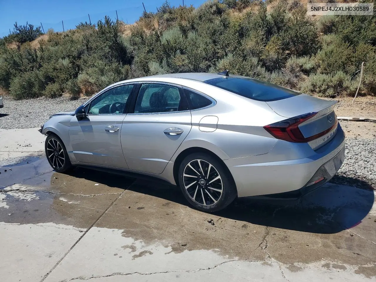 2020 Hyundai Sonata Sel Plus VIN: 5NPEJ4J2XLH030589 Lot: 59843196