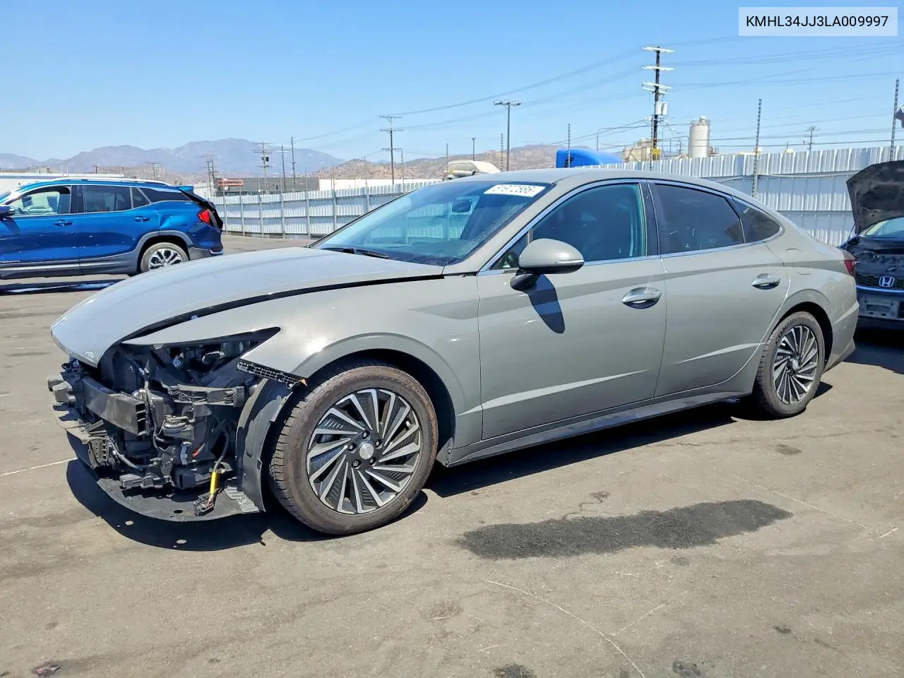 2020 Hyundai Sonata Hybrid Sel VIN: KMHL34JJ3LA009997 Lot: 61972586