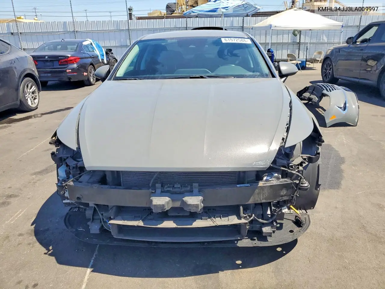 2020 Hyundai Sonata Hybrid Sel VIN: KMHL34JJ3LA009997 Lot: 61972586