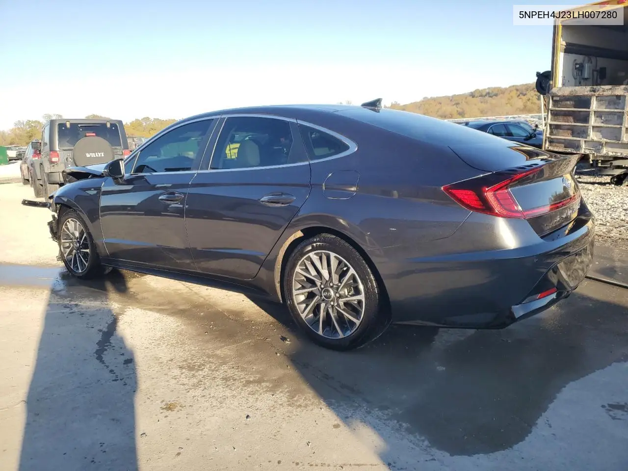 5NPEH4J23LH007280 2020 Hyundai Sonata Limited