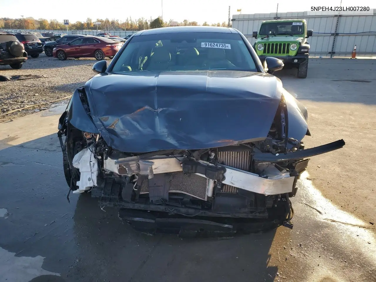 5NPEH4J23LH007280 2020 Hyundai Sonata Limited