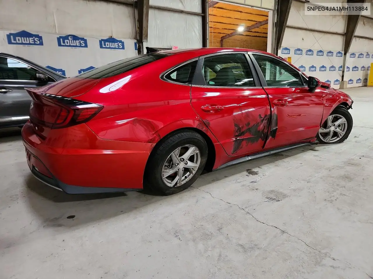 2021 Hyundai Sonata Se VIN: 5NPEG4JA1MH113884 Lot: 56819006