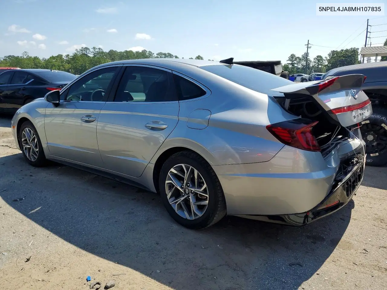 2021 Hyundai Sonata Sel VIN: 5NPEL4JA8MH107835 Lot: 60311076