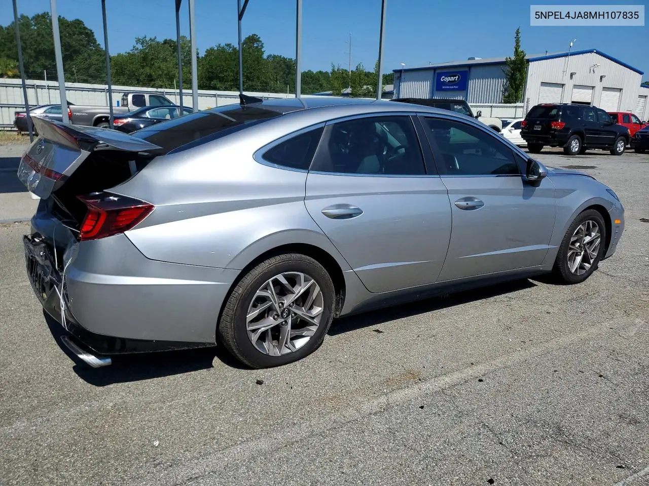 2021 Hyundai Sonata Sel VIN: 5NPEL4JA8MH107835 Lot: 60311076