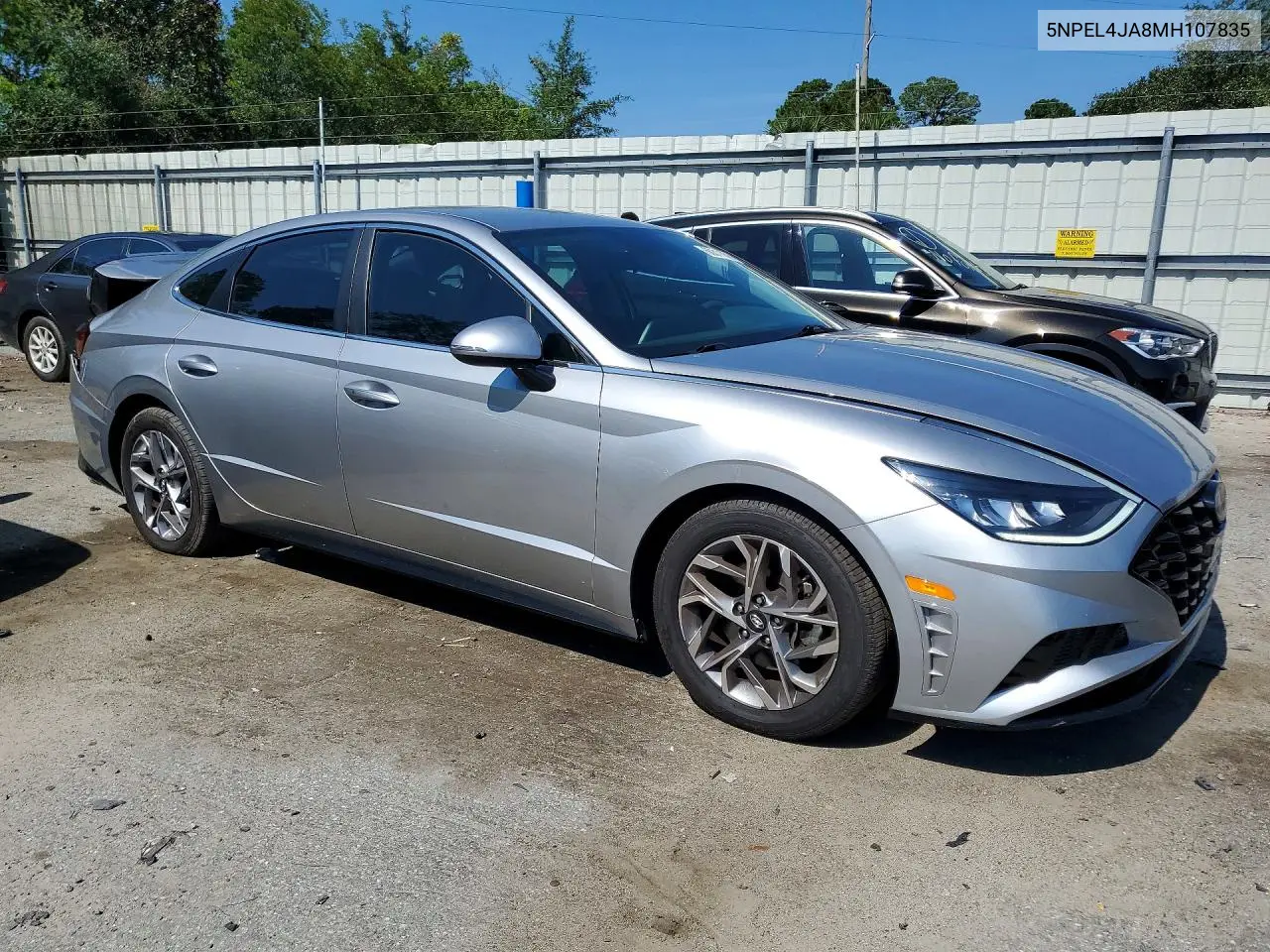 2021 Hyundai Sonata Sel VIN: 5NPEL4JA8MH107835 Lot: 60311076