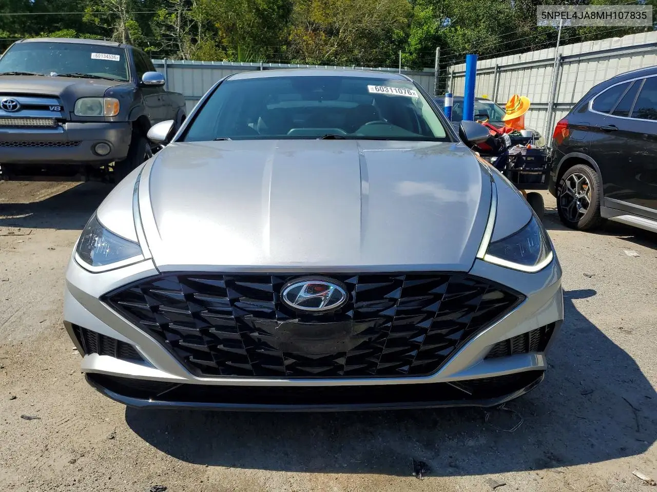 2021 Hyundai Sonata Sel VIN: 5NPEL4JA8MH107835 Lot: 60311076