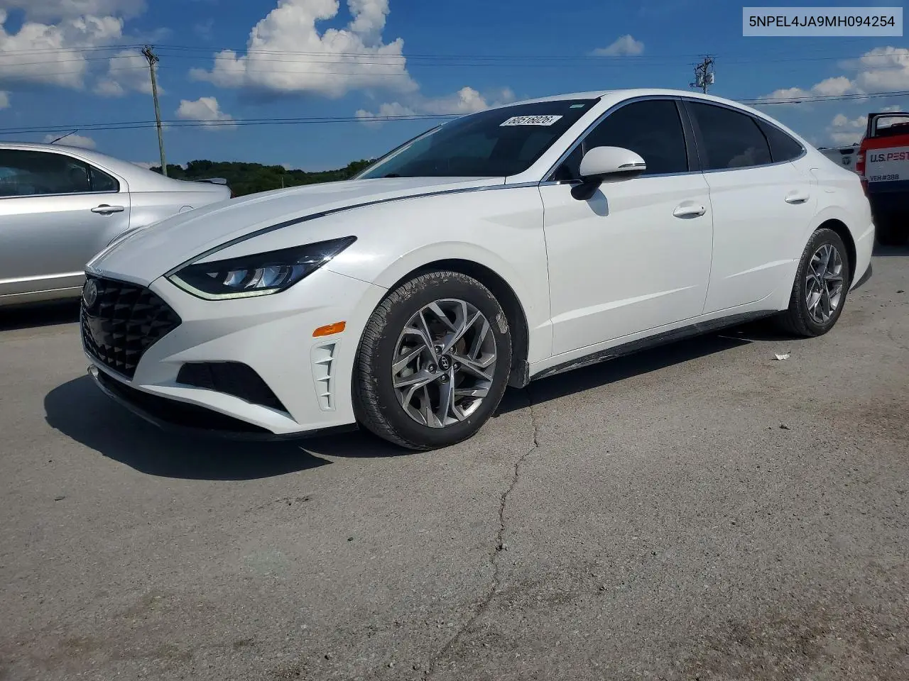 2021 Hyundai Sonata Sel VIN: 5NPEL4JA9MH094254 Lot: 60516026