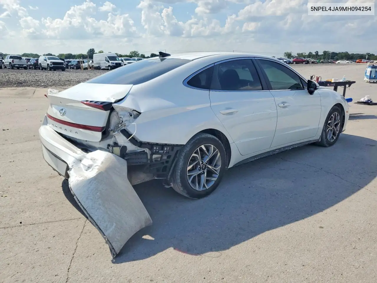 2021 Hyundai Sonata Sel VIN: 5NPEL4JA9MH094254 Lot: 60516026