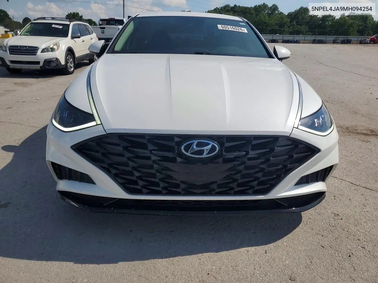 2021 Hyundai Sonata Sel VIN: 5NPEL4JA9MH094254 Lot: 60516026