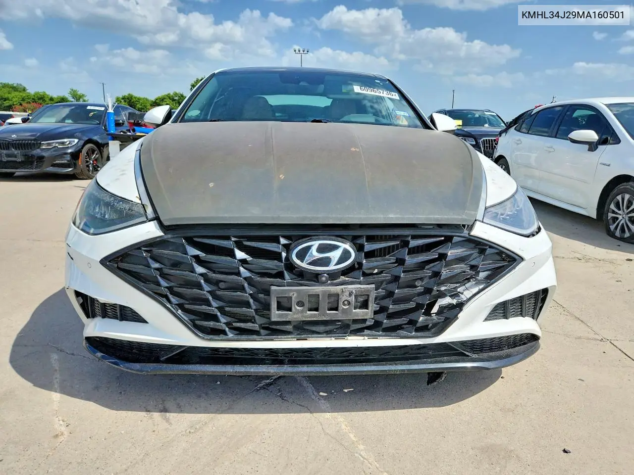 2021 Hyundai Sonata Limited VIN: KMHL34J29MA160501 Lot: 60965736