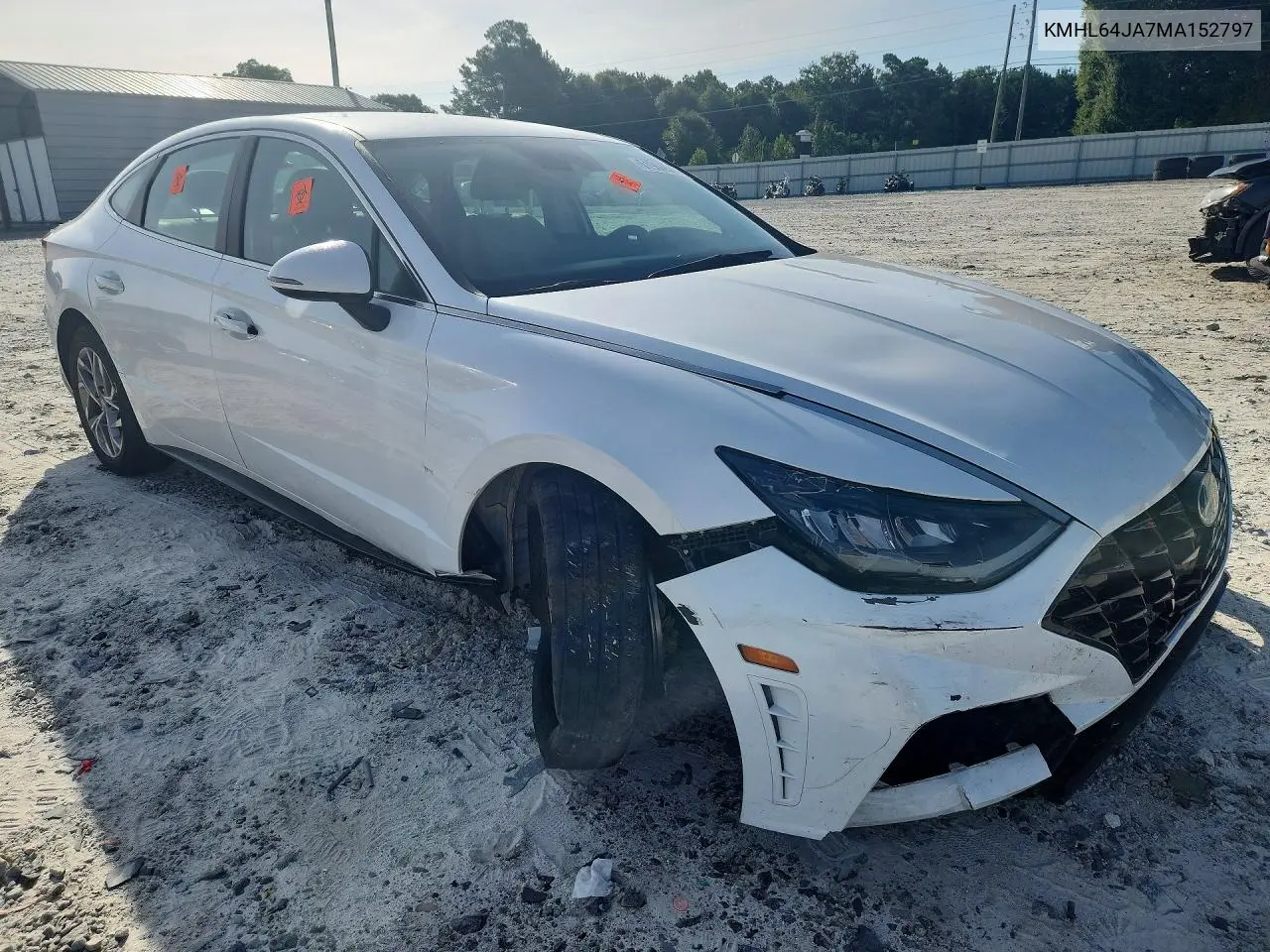 2021 Hyundai Sonata Sel VIN: KMHL64JA7MA152797 Lot: 61904546