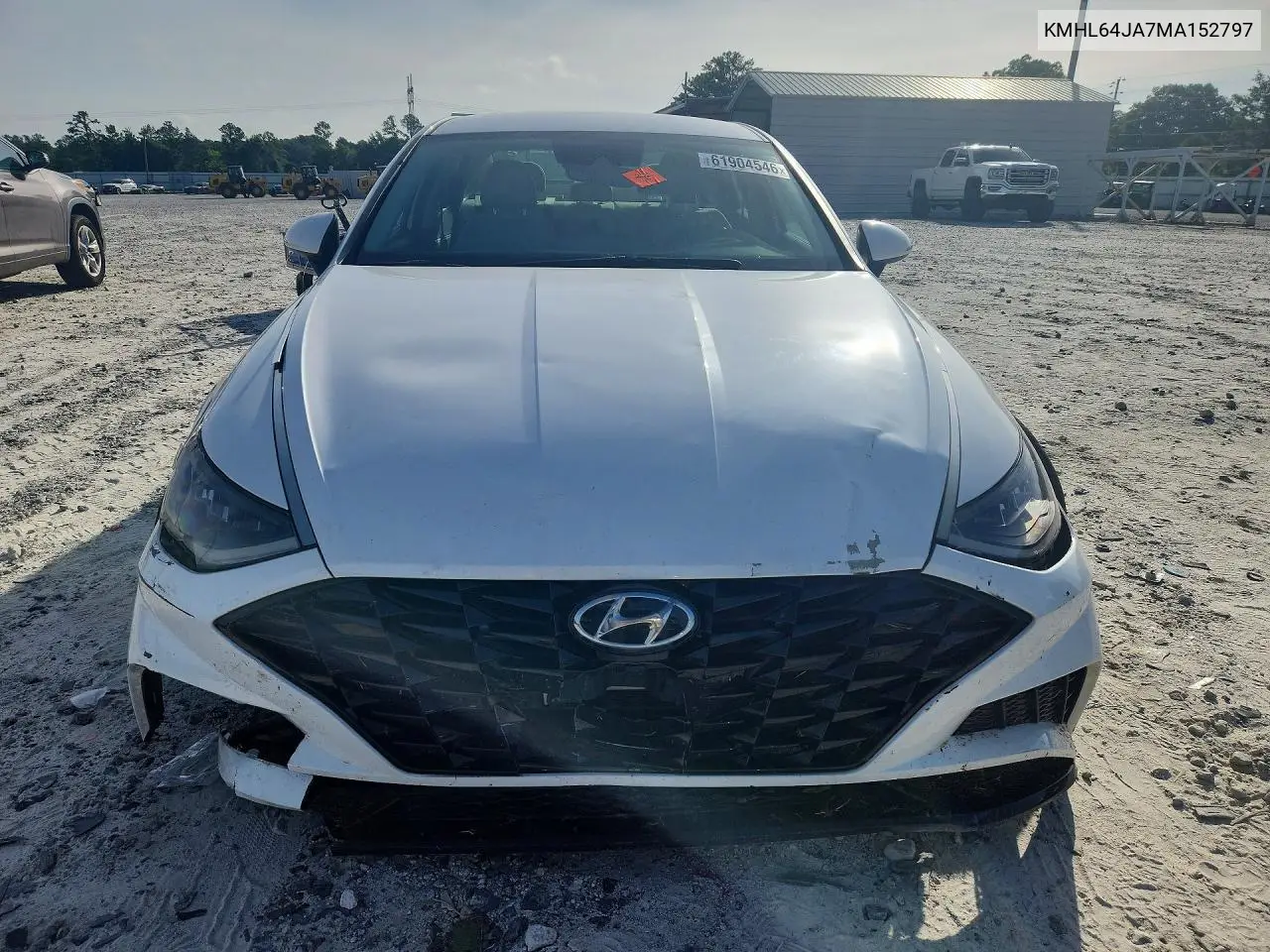 2021 Hyundai Sonata Sel VIN: KMHL64JA7MA152797 Lot: 61904546