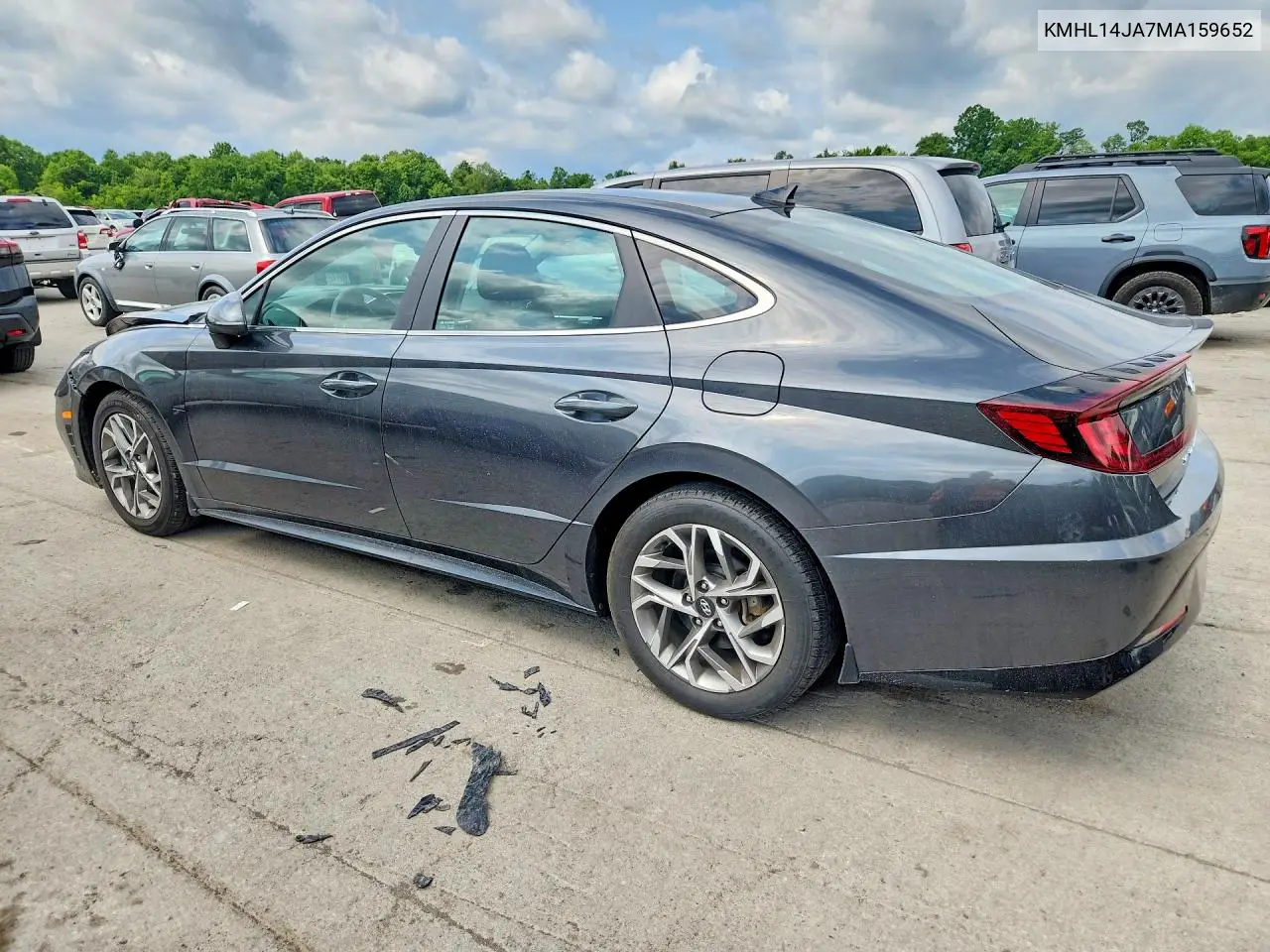 2021 Hyundai Sonata Sel VIN: KMHL14JA7MA159652 Lot: 62110526