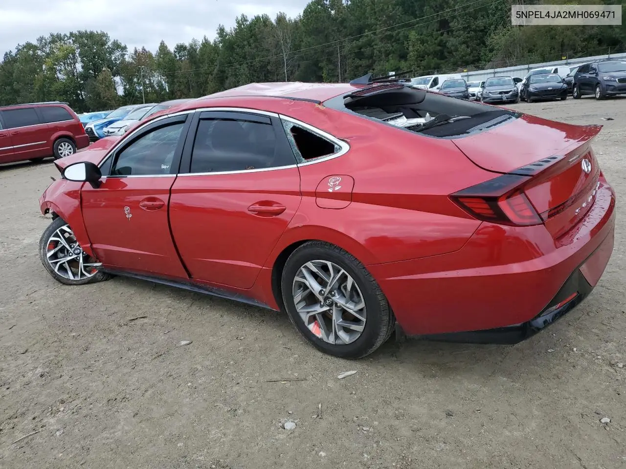 5NPEL4JA2MH069471 2021 Hyundai Sonata Sel