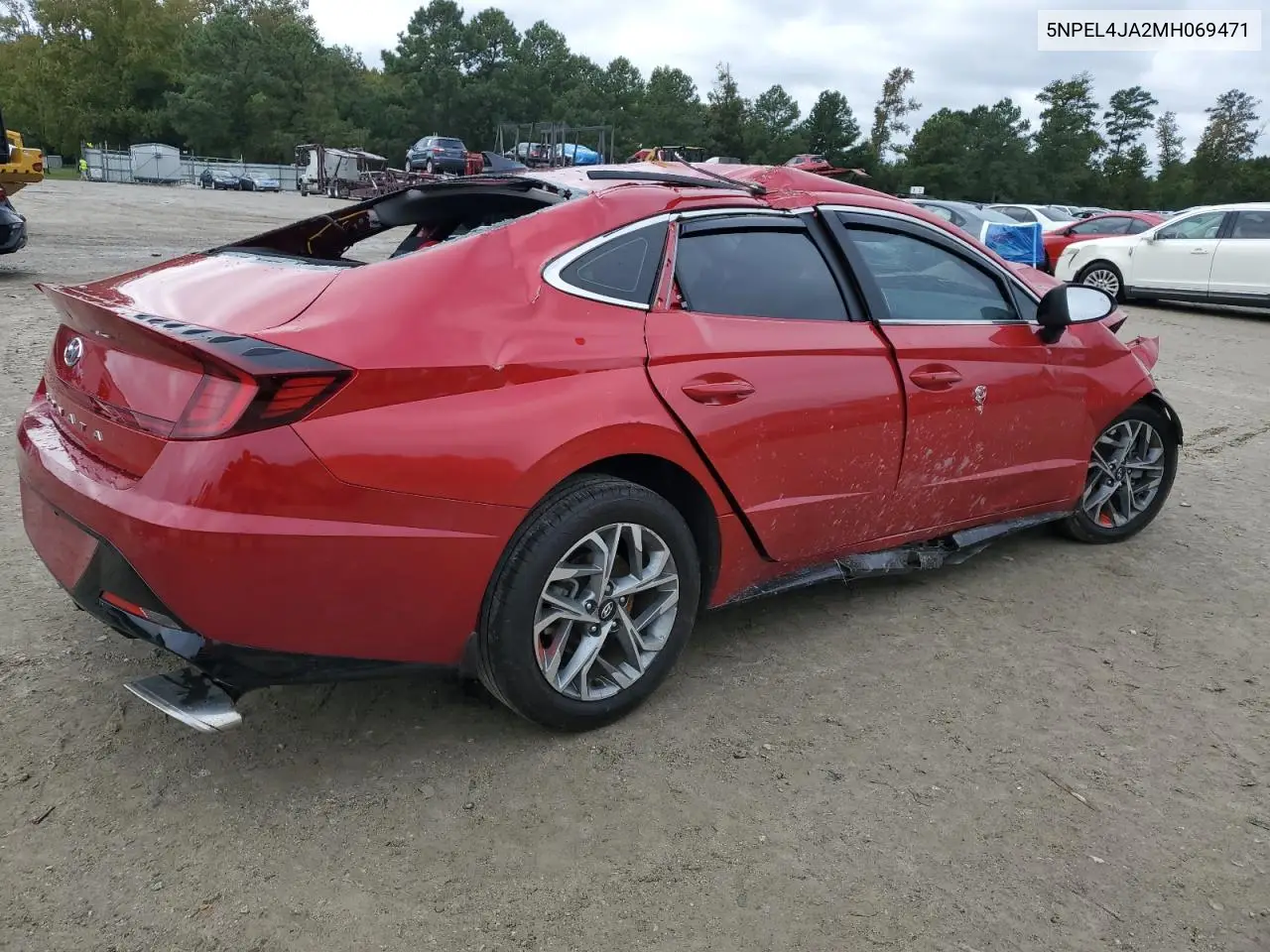 5NPEL4JA2MH069471 2021 Hyundai Sonata Sel