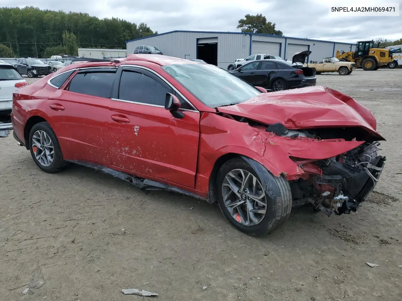 5NPEL4JA2MH069471 2021 Hyundai Sonata Sel
