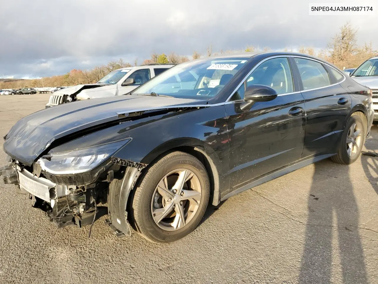 5NPEG4JA3MH087174 2021 Hyundai Sonata Se