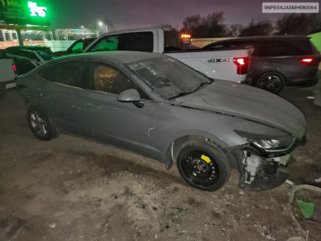5NPEG4JA5MH080064 2021 Hyundai Sonata Se