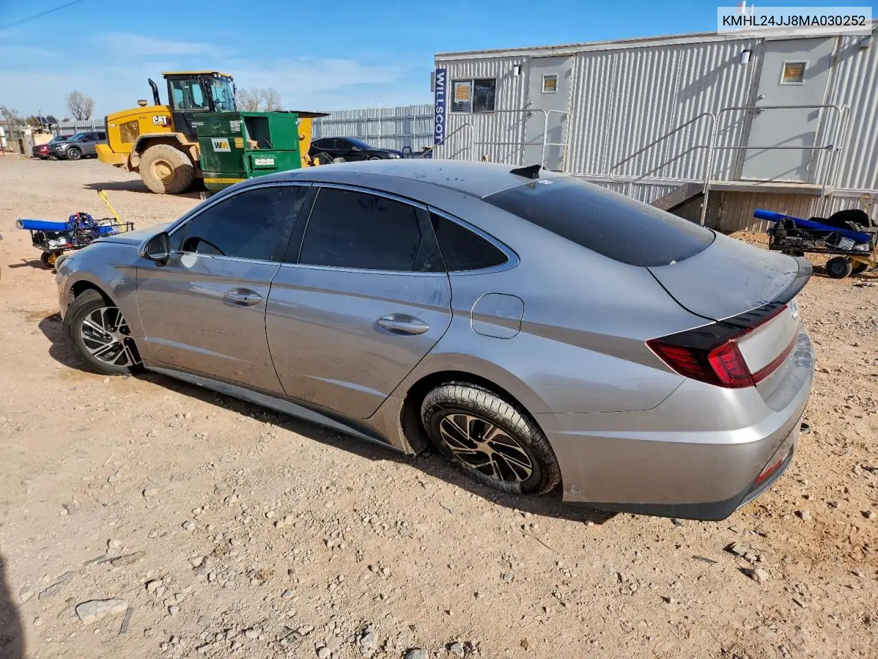 KMHL24JJ8MA030252 2021 Hyundai Sonata Hybrid