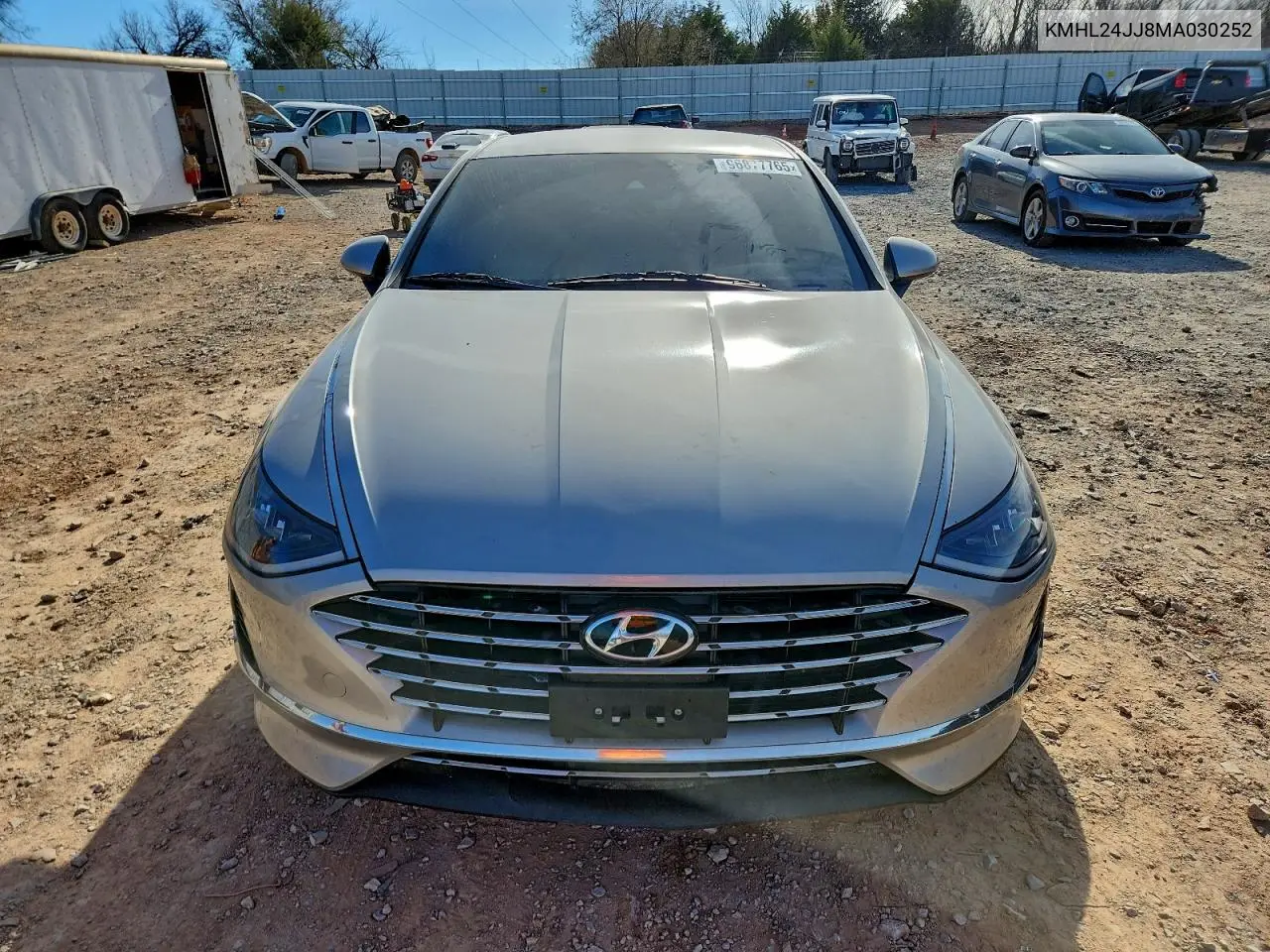 KMHL24JJ8MA030252 2021 Hyundai Sonata Hybrid
