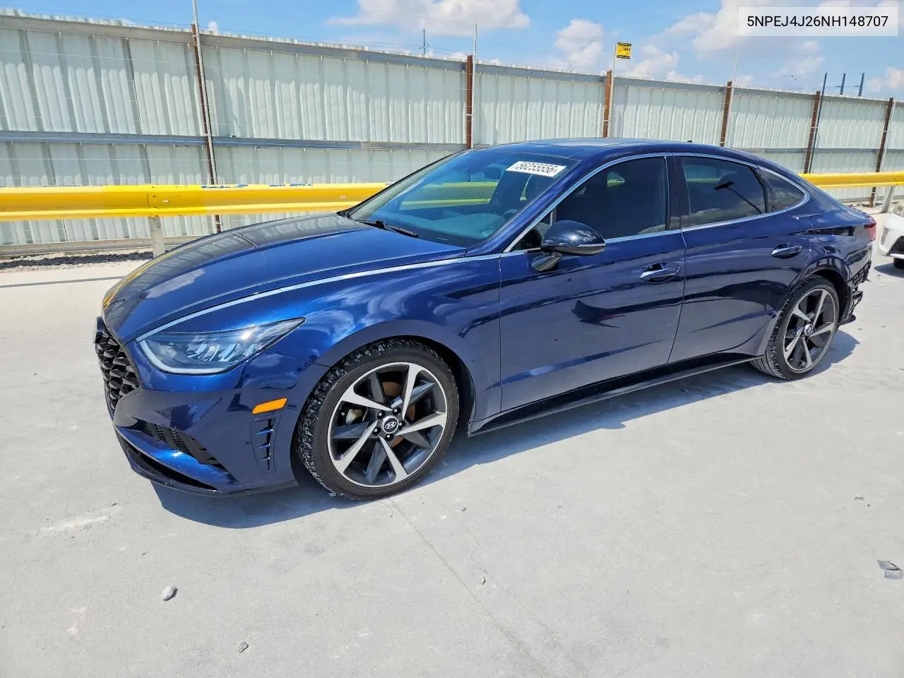 5NPEJ4J26NH148707 2022 Hyundai Sonata Sel Plus