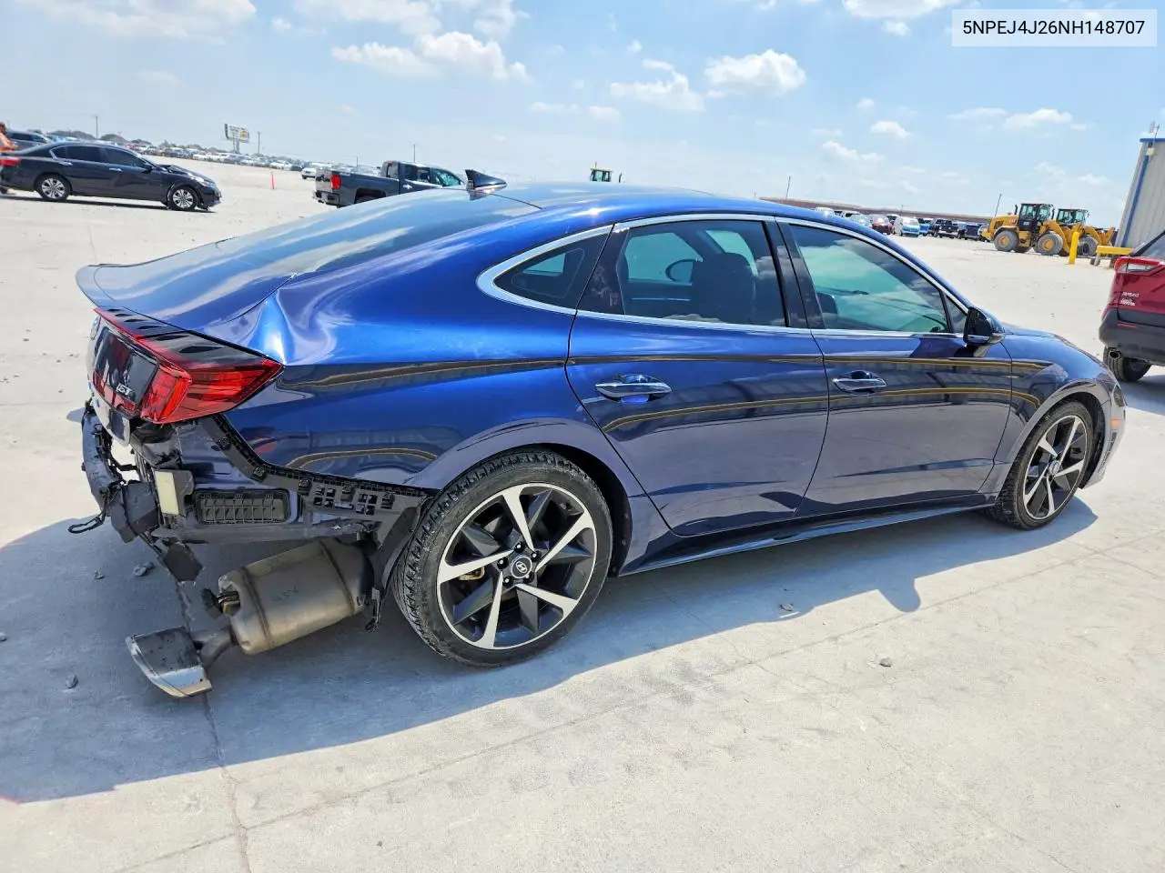 5NPEJ4J26NH148707 2022 Hyundai Sonata Sel Plus