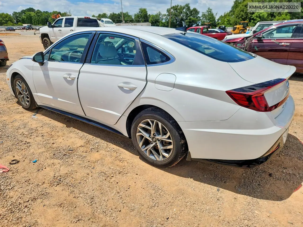 2022 Hyundai Sonata Sel VIN: KMHL64JA9NA220020 Lot: 60571426