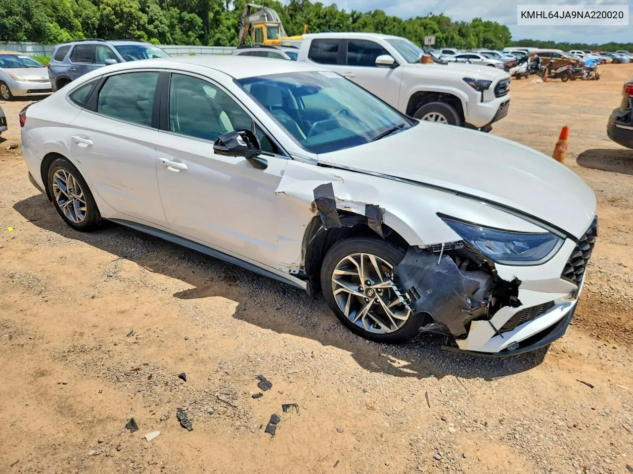 2022 Hyundai Sonata Sel VIN: KMHL64JA9NA220020 Lot: 60571426