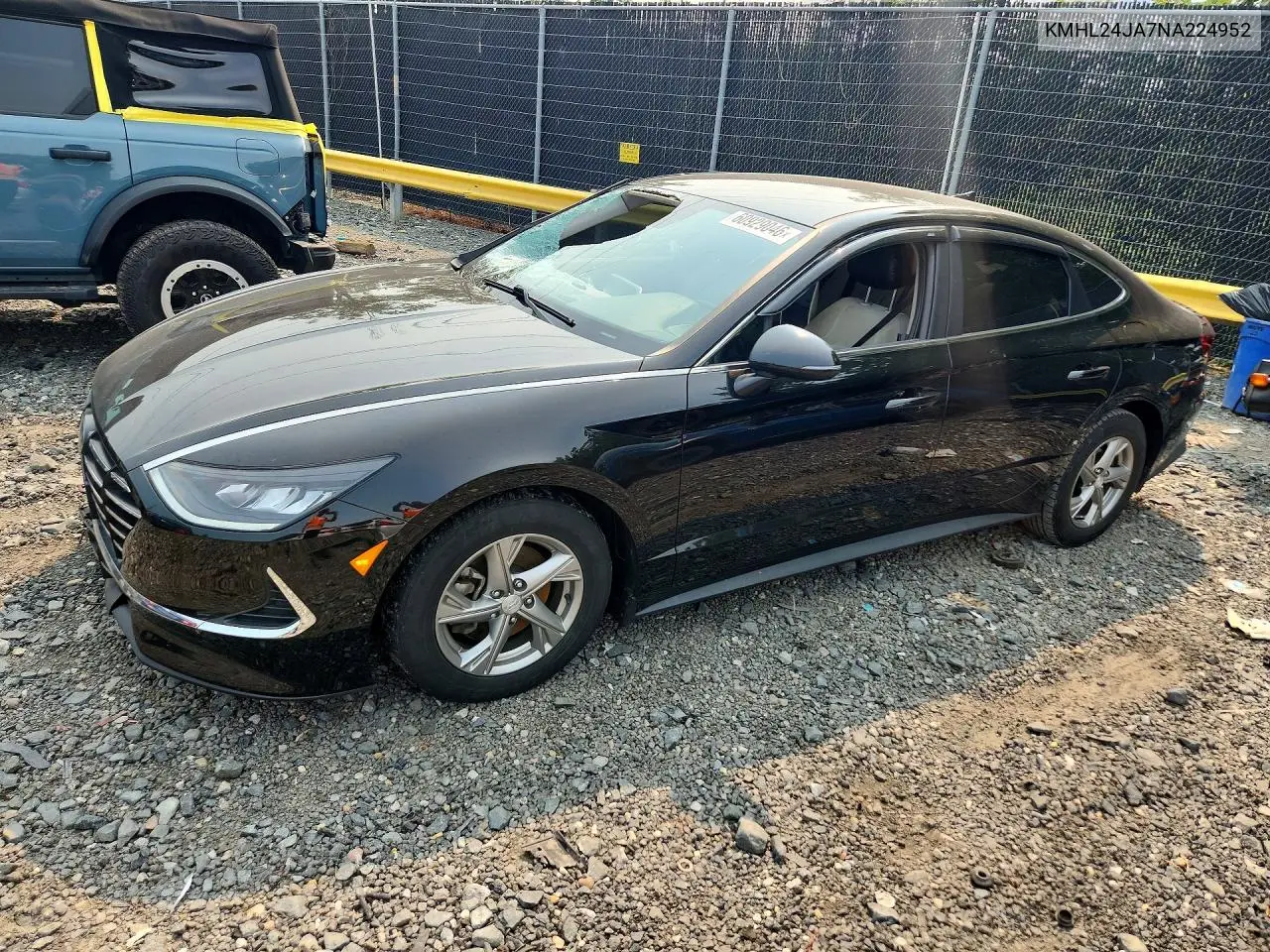 2022 Hyundai Sonata Se VIN: KMHL24JA7NA224952 Lot: 60929046