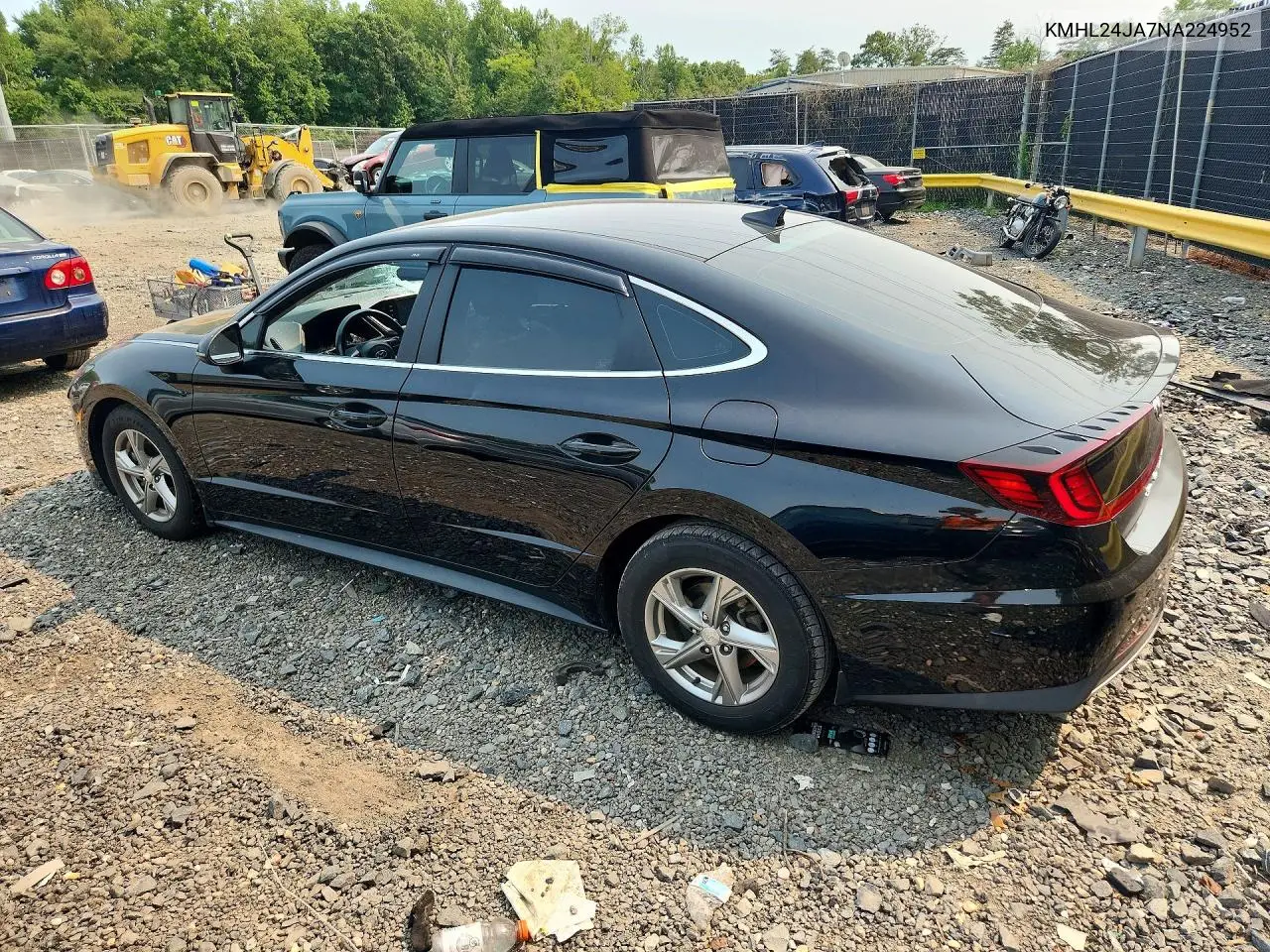 2022 Hyundai Sonata Se VIN: KMHL24JA7NA224952 Lot: 60929046
