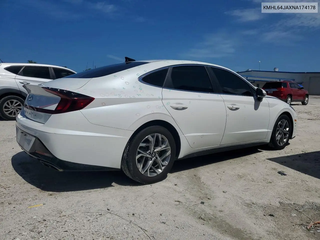 2022 Hyundai Sonata Sel VIN: KMHL64JAXNA174178 Lot: 61802396