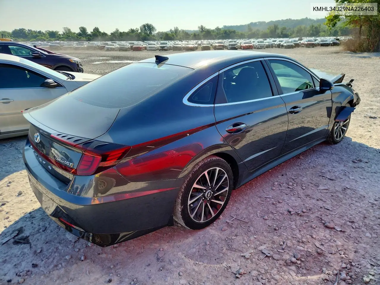 2022 Hyundai Sonata Limited VIN: KMHL34J29NA226403 Lot: 62056096